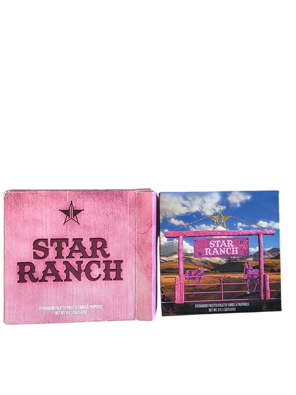 Jeffree Star Cosmetics Star Ranch Eyeshadow Palette Rare Blue Western Palette